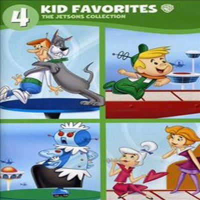4 Kid Favorites: Jetsons (4 키드 페이버릿 : 우주 가족 젯슨)(지역코드1)(한글무자막)(DVD)