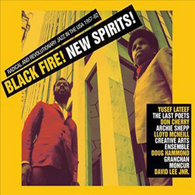 Soul Jazz Records Presents - Black Fire! New Spirits! Deep and Radical Jazz in the USA 1957-75 (Deluxe Edition)(2CD)