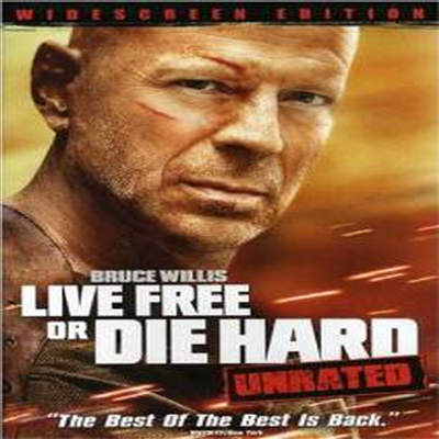 Live Free or Die Hard (Unrated Edition) (다이 하드 4.0 - 언레이티드 에디션)(지역코드1)(한글무자막)(DVD)