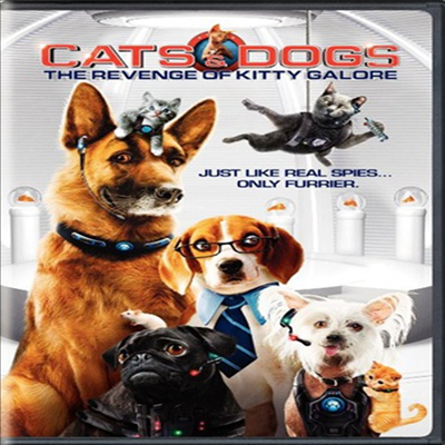 Cats &amp; Dogs: Revenge Of Kitty Galore (캣츠 앤 독스 2)(지역코드1)(한글무자막)(DVD)