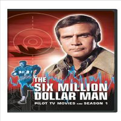 The Six Million Dollar Man - Season 1 (6백만 달러의 사나이 - 시즌1)(지역코드1)(한글무자막)(6DVD)