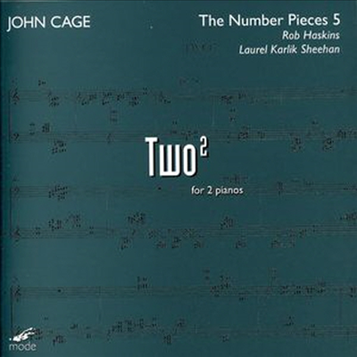 케이지: 두대의 피아노를 위한 둘 2 (John Cage: Two 2 for 2 Pianos)(CD) - Rob Haskins