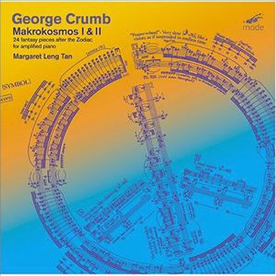 조지 크럼: 마크로코스모스 1 & 2 (George Crumb: Makrokosmos I & II)(CD) - Margaret Leng Tan