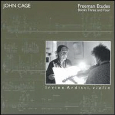 케이지: 바이올린을 위한 프리맨 연습곡 3 & 4 (Cage: Freeman Etudes Books 3 & 4)(CD) - Irvine Arditti
