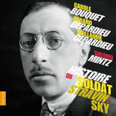 스트라빈스키: 병사의 이야기 - 프랑스어 상연 (Stravinsky: Histoire du soldat - The Soldier's Tale)(CD) - Shlomo Mintz