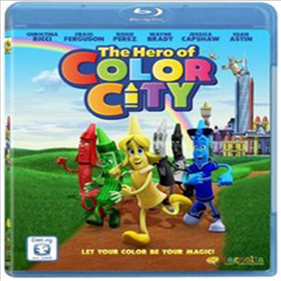 The Hero Of Color City (더 히어로 오브 컬러 시티) (한글무자막)(Blu-ray)