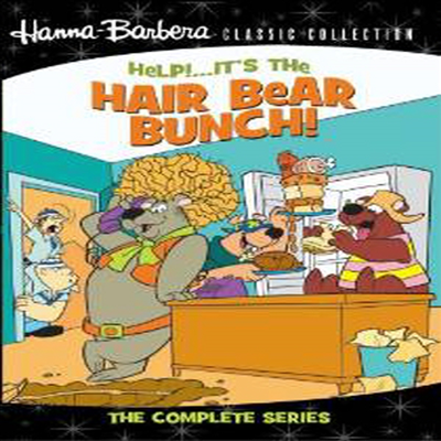 Help It&#39;s The Hair Bear Bunch: Complete Series (헤어 베어 번치)(지역코드1)(한글무자막)(DVD)(DVD-R)