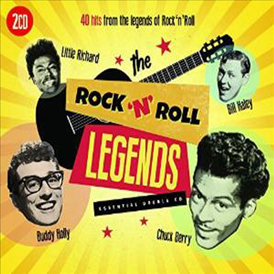 Various Artists - Rock&#39;n&#39;Roll Legends: 40 Hits from The Legends of Rock &#39;n&#39; Roll (2CD)