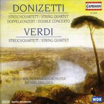 도니체티, 베르디: 현악 사중주 - 관현악 편곡반 (Donizetti. Verdi: String Quartets - Arr. For Orchestra) - Michael Erxleben