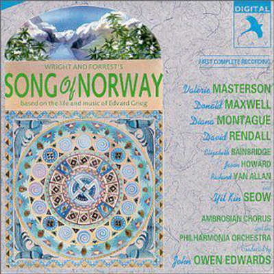 Edvard Grieg/George Forrest/Robert Wright - Song of Norway (송 오브 노르웨이) (1990 London Studio Cast)(2CD)