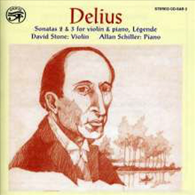 딜리어스: 바이올린 소나타 2, 3번, 전설 (Delius: Violin Sonatas No.2 &amp; 3, Legend) - David Stone