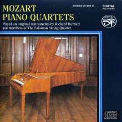 모차르트: 피아노 사중주 1, 2번 (Mozart: Piano Quartet No.1 &amp; 2)(CD) - Richard Burnett