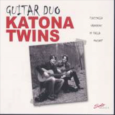 피아졸라, 그라나도스, 모차르트, 파야 - 기타 이중주 (Piazzolla, Granados, Mozart & Falla - Works For Guitar Duo)(CD) - Katona Twins