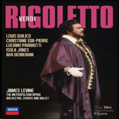 베르디: 오페라 &#39;리골레토&#39; (Verdi: Opera &#39;Rigoletto&#39;) (지역코드1)(한글무자막)(DVD) (2014) - Luciano Pavarotti