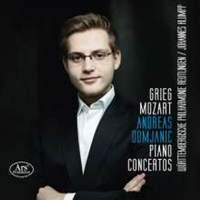 그리그: 피아노 협주곡, 모차르트: 피아노 협주곡 20번 (Grieg: Piano Concerto, Mozart: Piano Concerto No.20) (SACD Hybrid) - Andreas Domjanic