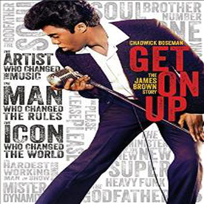 Get On Up (제임스 브라운)(지역코드1)(한글무자막)(DVD)