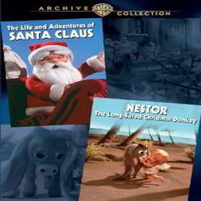 Life And Adventures Of Santa Claus / Nestor The Christmas Donkey (라이프 앤 어드밴처 오브 산타클로스/네스터 크리스마스 동키)(지역코드1)(한글무자막)(DVD)(DVD-R)