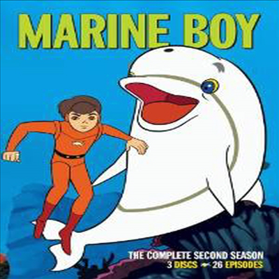 Marine Boy: The Complete Second Season (바다의 왕자 마린 보이 시즌 2)(지역코드1)(한글무자막)(DVD)(DVD-R)