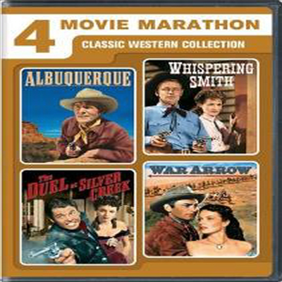 4 Movie Marathon - Classic Western Collection (4편의 서부영화 마라톤 컬렉션)(지역코드1)(한글무자막)(2DVD)