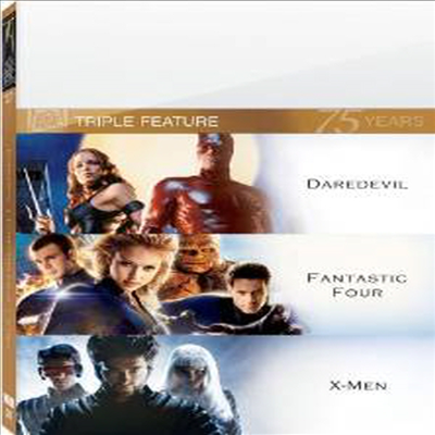 Daredevil / Fantastic Four / X-Men (데어데블/판타스틱 4/엑스맨)(지역코드1)(한글무자막)(DVD)