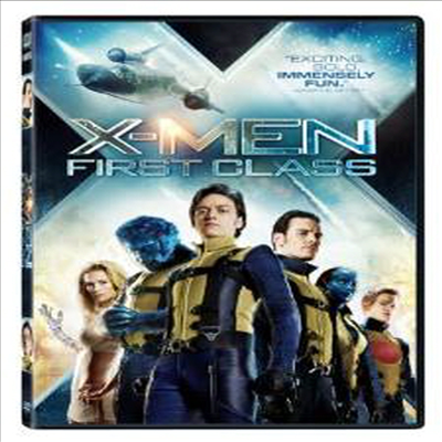 X-Men: First Class (엑스맨: 퍼스트 클래스)(지역코드1)(한글무자막)(DVD)