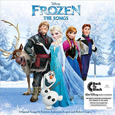 O.S.T. - Frozen: The Songs (겨울왕국: 오스카상 수상 노래들) (Soundtrack)(Vinyl LP)