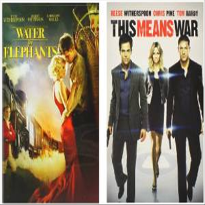 Water for Elephants / This Means War (워터 포 엘리펀트/디스 민즈 워)(지역코드1)(한글무자막)(DVD)