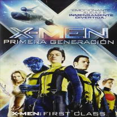 X-Men: First Class (엑스맨: 퍼스트 클래스)(지역코드1)(한글무자막)(DVD)