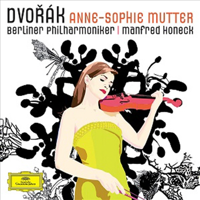 드보르작: 바이올린 협주곡 &amp; 로망스 (Dvorak: Violin Concerto &amp; Romance) (180g)(LP) - Anne-Sophie Mutter