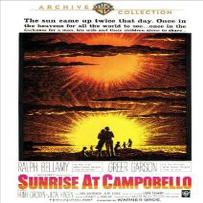 Sunrise At Campobello (선라이즈 앳 캠포벨로)(지역코드1)(한글무자막)(DVD)(DVD-R)