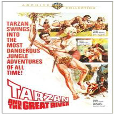 Tarzan And The Great River (타잔 - 마이크 헨리 편 2)(지역코드1)(한글무자막)(DVD)(DVD-R)