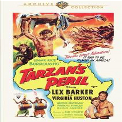 Tarzan's Peril (타잔 - 렉스 바커 편 3)(지역코드1)(한글무자막)(DVD)(DVD-R)