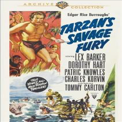 Tarzan's Savage Fury (타잔 - 렉스 바커 편 4)(지역코드1)(한글무자막)(DVD)(DVD-R)