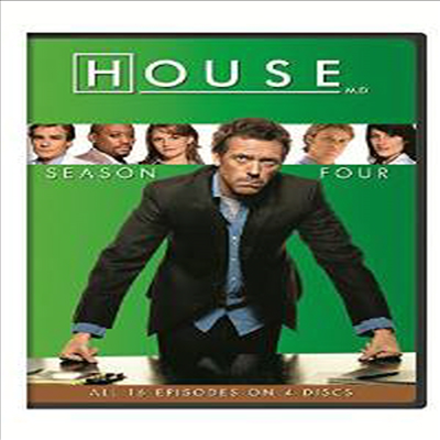 House: Season Four (하우스 시즌4)(지역코드1)(한글무자막)(4DVD)