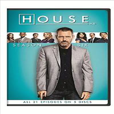 House: Season Six (하우스 시즌6)(지역코드1)(한글무자막)(5DVD)