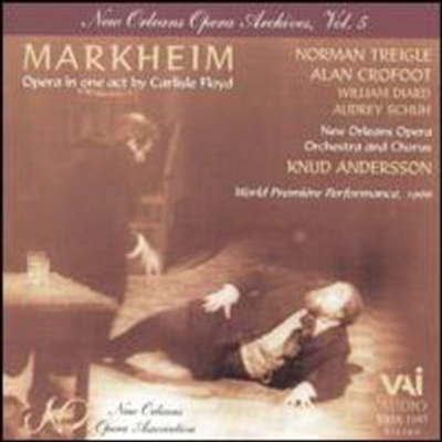 칼리슬 플로이드: 오페라 &#39;마크하임&#39; (Carlisle Floyd: &#39;Markheim&#39; Opera In One Act)(CD) - Knud Andersson