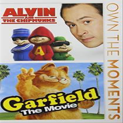 Alvin &amp; Chipmunks / Garfield: The Movie (앨빈과 친구들/가필드)(지역코드1)(한글무자막)(DVD)