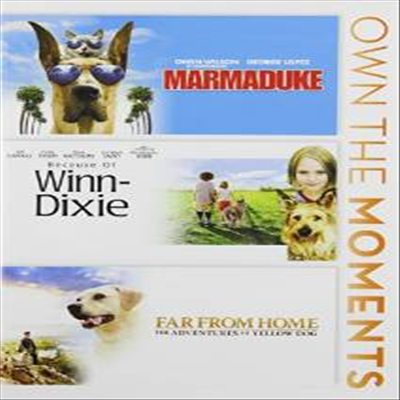 Marmaduke / Because of Winn Dixie / Far From Home (마마듀크/윈-딕시 때문에/파 프롬 홈)(지역코드1)(한글무자막)(DVD)