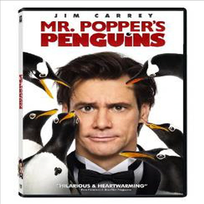 Mr. Popper&#39;s Penguins (파퍼씨네 펭귄들)(지역코드1)(한글무자막)(DVD)