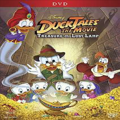 Ducktales The Movie: Treasure Of The Lost Lamp (욕심쟁이 오리 아저씨 : 잃어버린 램프의 비밀)(지역코드1)(한글무자막)(DVD)