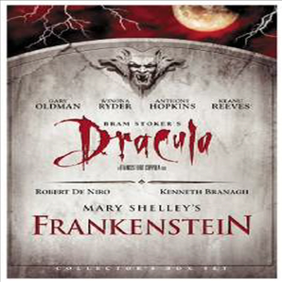 Bram Stoker&#39;s Dracula &amp; Mary Shelly&#39;s Frankenstein (드라큘라 &amp; 프랑켄슈타인)(지역코드1)(한글무자막)(DVD)