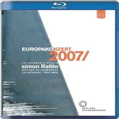 브람스: 교향곡 4번, 이중 협주곡, 바그너: 파르지팔 - 전주곡 (Simon Rattle - Europe Concert 2007 From Berlin - Brahms & Wagner) (Blu-ray) (2014) - Simon Rattle