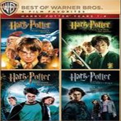 4 Film Favorites: Harry Potter Years 1-4 (4 필름 페이버릿 : 해리포터 1-4)(지역코드1)(한글무자막)(DVD)