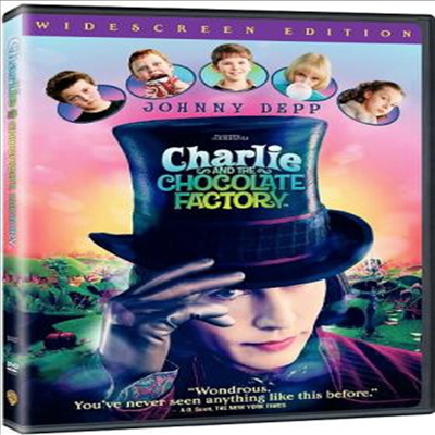 Charlie and the Chocolate Factory (찰리와 초콜릿 공장)(지역코드1)(한글무자막)(DVD)