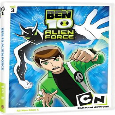 Ben 10 Alien Force 3 (벤 10 에이리언 포스 3)(지역코드1)(한글무자막)(DVD)