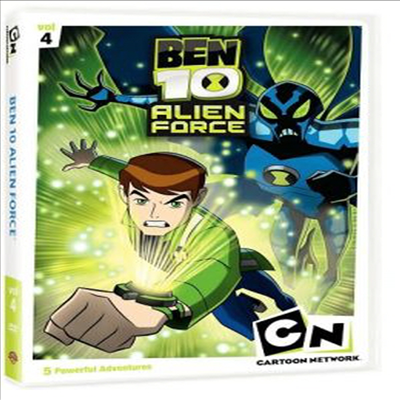 Ben 10 Alien Force 4 (벤 10 에이리언 포스 4)(지역코드1)(한글무자막)(DVD)