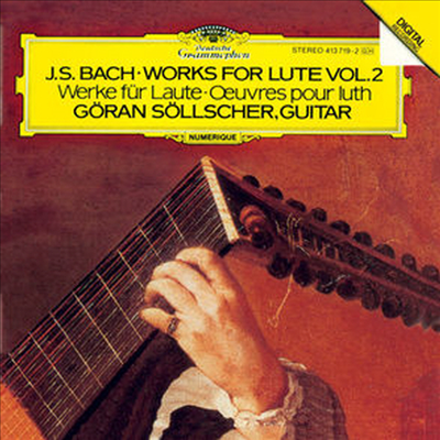 바흐: 류트 작품집 (Bach: Works for Lute, Vol.2) (CD-R) - Goran Sollscher