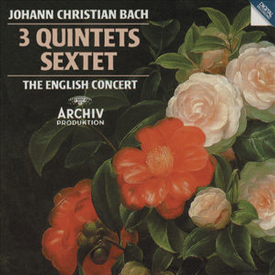 J.C. 바흐: 오중주와 육중주 (Johann Christian Bach: Quintet & Sextet) (CD-R) - Trevor Pinnock