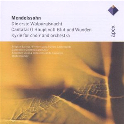 멘델스존: 발푸르기스의 첫날밤, 칸타타 '오 거룩하신 주님' (Mendelssohn: Die Erste Walpurgisnacht, Cantata 'O Haupt von Blutt und Wunden')(CD) - Michel Corboz