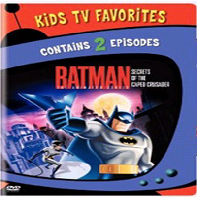 Batman: Animated Series - Secrets Caped Crusader 1 (배트맨 : 시크릿 케이프드 크루세이더)(지역코드1)(한글무자막)(DVD)